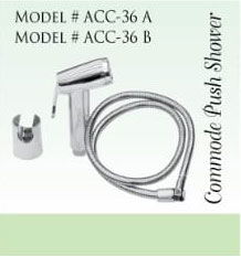 Commode Push Shower #ACC-36A/B